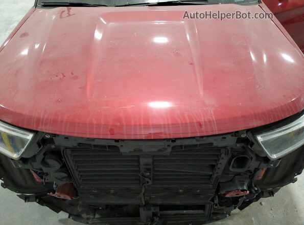 1FM5K8HC8RGA24382 2024 FORD FORD EXPLORER Red Вид підкапотного простору