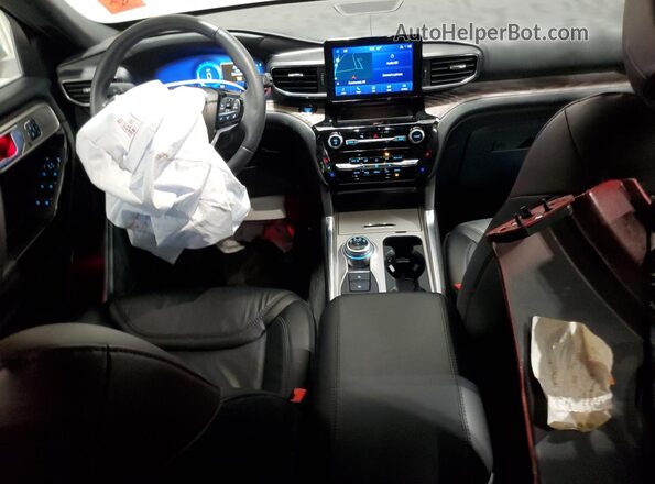 1FM5K8HC8RGA24382 2024 FORD FORD EXPLORER Red Вид панелі приладів