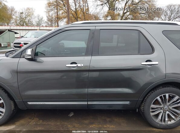 1FM5K8HT2JGA79768 2018 FORD FORD EXPLORER Gray Панорамний вид салону 360°