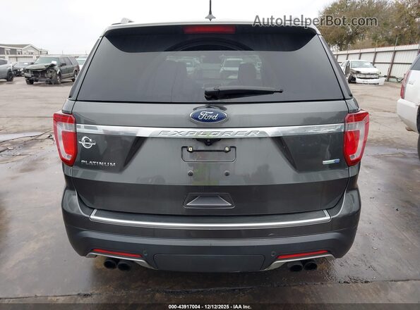 1FM5K8HT2JGA79768 2018 FORD FORD EXPLORER Gray 