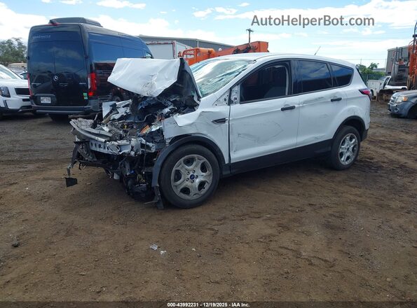 1FMCU0F70JUD60364 2018 FORD ESCAPE White Vista tres cuartos delantera izquierda