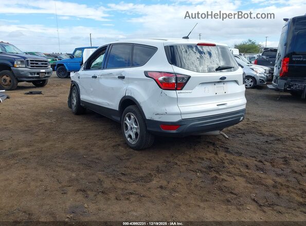 1FMCU0F70JUD60364 2018 FORD ESCAPE White Trasero izquierdo