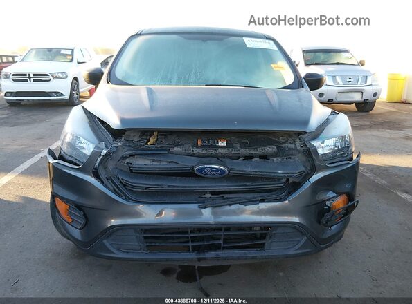 1FMCU0F71KUC27825 2019 FORD ESCAPE Gray წინა ხედი