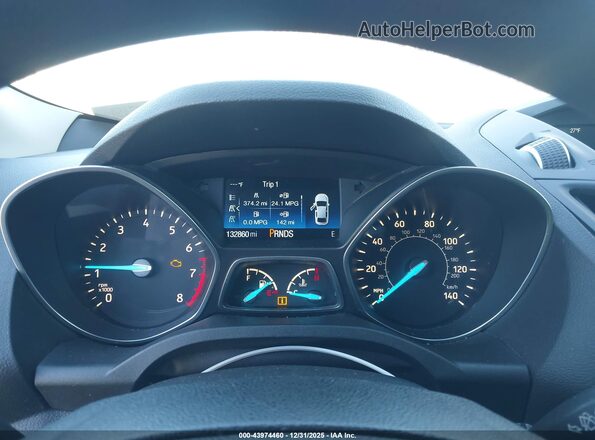 1FMCU0GD1HUB53335 2017 FORD ESCAPE Silver Rear seats view