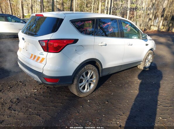 1FMCU0GD2KUB82382 2019 FORD ESCAPE White Trasero derecho