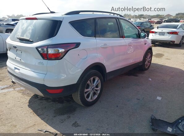 1FMCU0GD9JUD23317 2018 FORD ESCAPE White Tył prawy