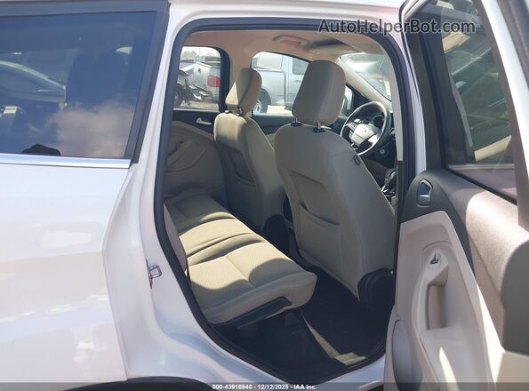 1FMCU0GD9JUD23317 2018 FORD ESCAPE White Widok naklejki z numerem VIN