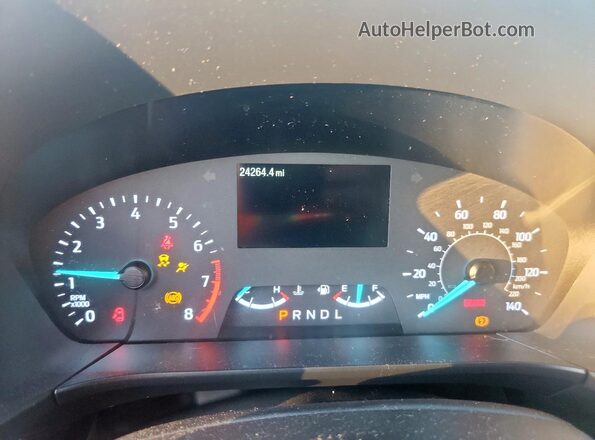 1FMCU0H63NUB40629 2022 FORD ESCAPE Черный Вид щитка приборов