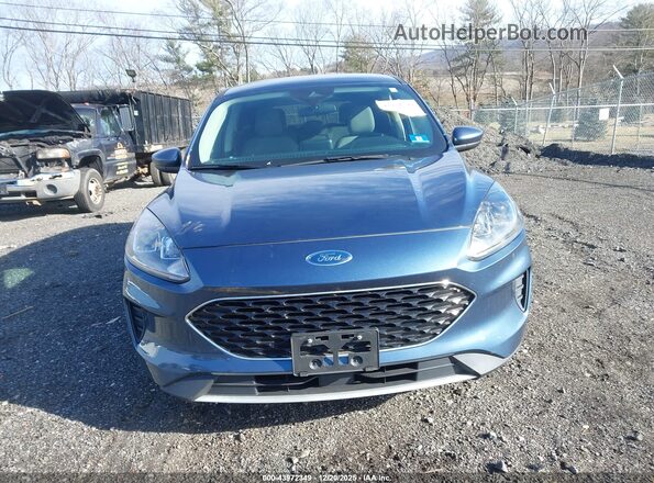 1FMCU9G67LUB96947 2020 FORD ESCAPE Blue Front view