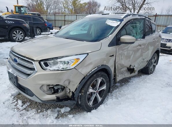 1FMCU9GD7HUC21352 2017 FORD ESCAPE Tan Przód lewy
