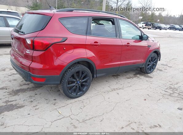 1FMCU9GD9KUB90712 2019 FORD ESCAPE Burgundy 