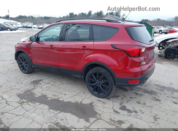 1FMCU9GD9KUB90712 2019 FORD ESCAPE Burgundy 