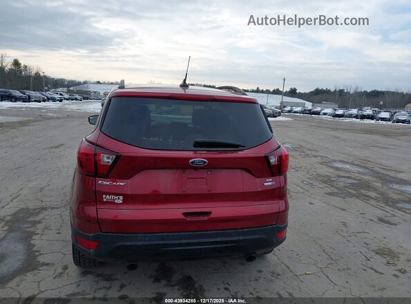 1FMCU9GD9KUB90712 2019 FORD ESCAPE Burgundy 