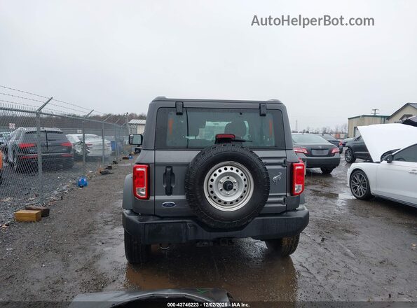 1FMDE5AH2NLB02163 2022 FORD BRONCO Gray 