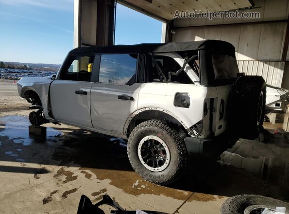1FMDE5BH6NLB48657 2022 FORD BRONCO White Հետևի ձախ
