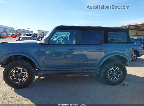 1FMDE5DH0NLB64382 2022 FORD BRONCO Teal 
