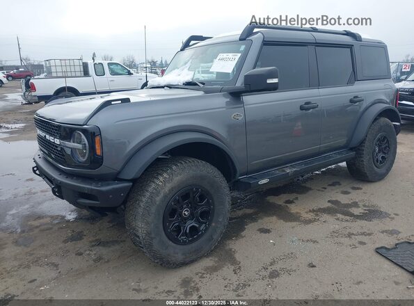 1FMEE5DP0PLB46401 2023 FORD BRONCO Gray Front left