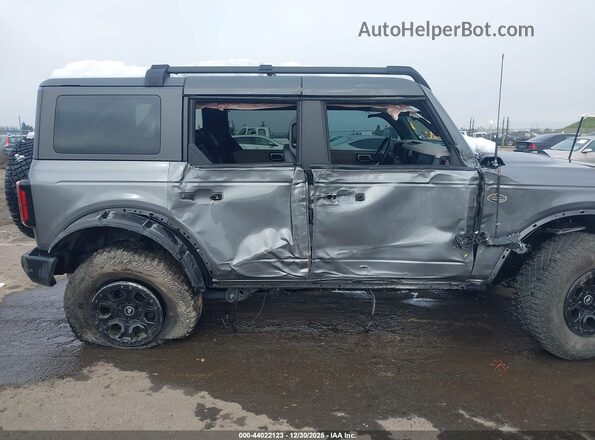1FMEE5DP0PLB46401 2023 FORD BRONCO Gray Front view