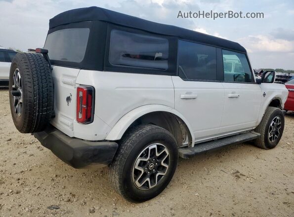 1FMEE5DP5PLB17492 2023 FORD BRONCO White Հետևի աջ