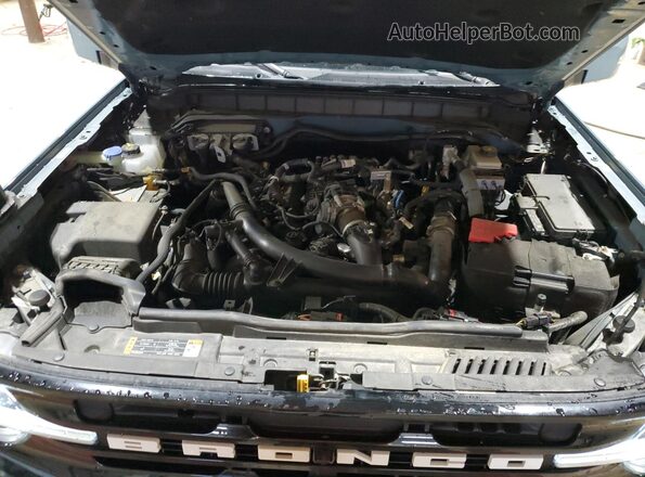 1FMEE5DP8MLA87979 2021 FORD BRONCO Синий Вид подкапотного пространства