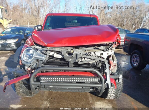 1FMEE5DP8NLB74900 2022 FORD BRONCO Red 