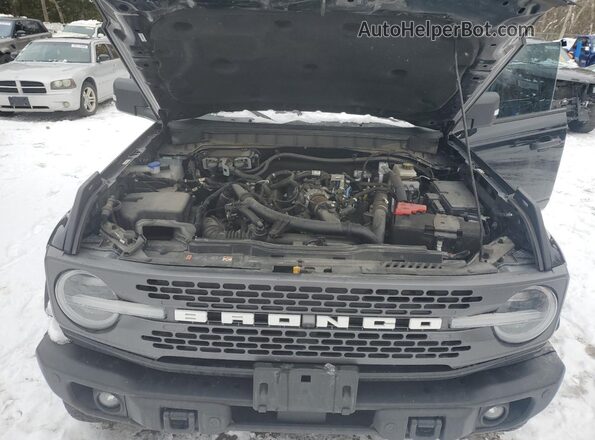 1FMEE5DPXNLA84017 2022 FORD BRONCO Black Շարժիչի բաժամունքի տեսք