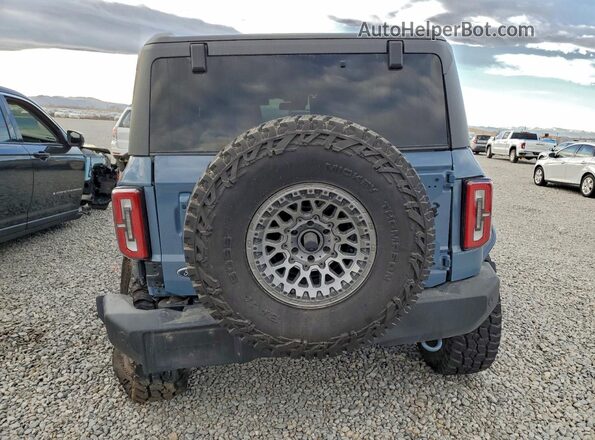 1FMEE5DPXPLB37978 2023 FORD BRONCO Blue Rear view