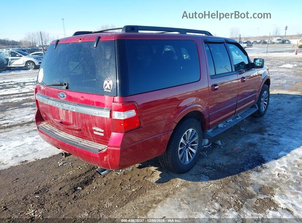 1FMJK1HT3HEA79077 2017 FORD EXPEDITION EL Бордовый 