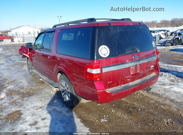 1FMJK1HT3HEA79077 2017 FORD EXPEDITION EL Бордовый 