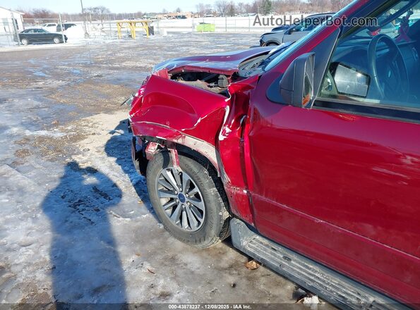 1FMJK1HT3HEA79077 2017 FORD EXPEDITION EL Бордовый 