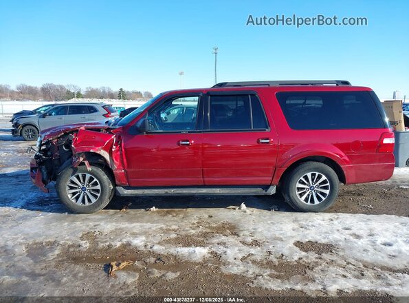 1FMJK1HT3HEA79077 2017 FORD EXPEDITION EL Бордовый 