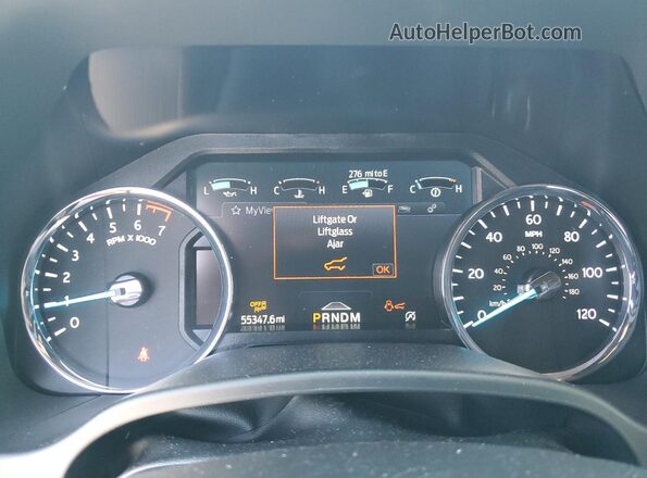 1FMJK1HT3MEA31816 2021 FORD EXPEDITION Black Instrument cluster view