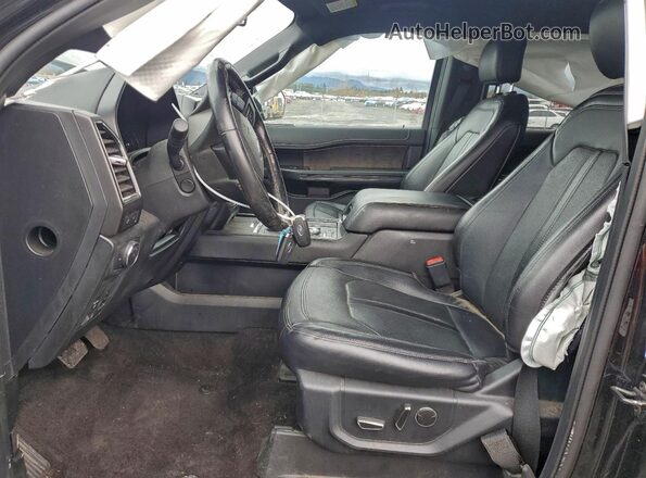 1FMJK2AT1LEA19713 2020 FORD EXPEDITION Black Front interior view