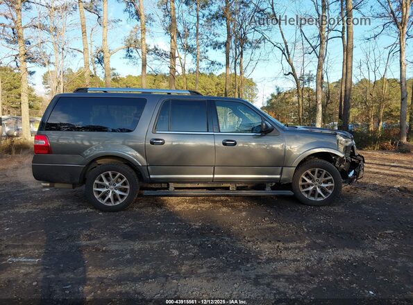 1FMJK2AT2HEA10185 2017 FORD EXPEDITION MAX Gray Rear interior view