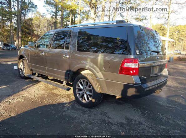 1FMJK2AT2HEA10185 2017 FORD EXPEDITION MAX Gray Rear left