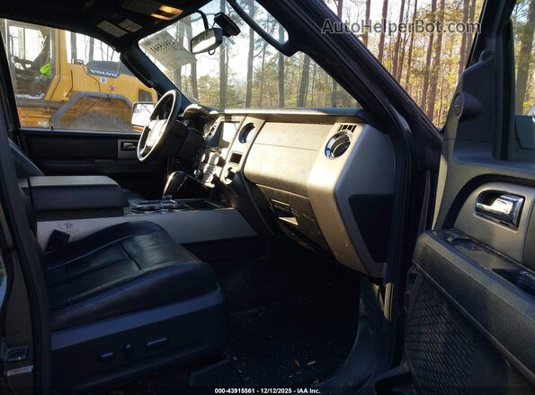 1FMJK2AT2HEA10185 2017 FORD EXPEDITION MAX Gray Front interior view