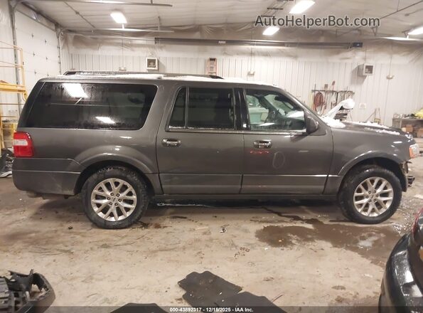 1FMJK2AT3GEF47078 2016 FORD EXPEDITION MAX Gray Rear interior view