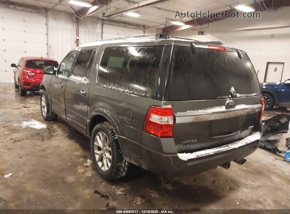 1FMJK2AT3GEF47078 2016 FORD EXPEDITION MAX Gray Rear left