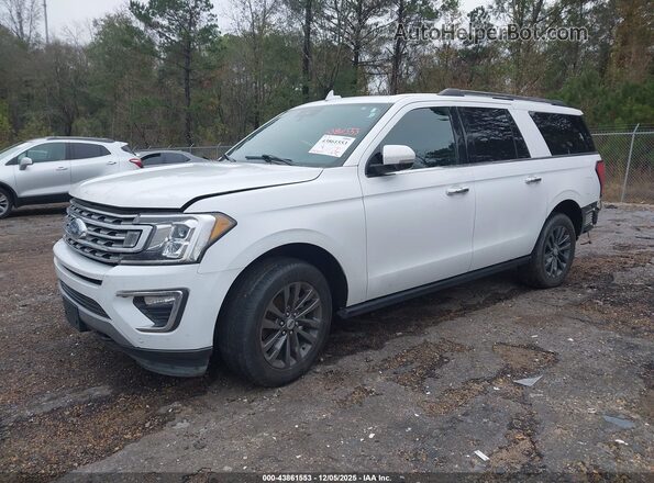 1FMJK2AT3LEB00146 2020 FORD EXPEDITION White წინა მარცხენა ხედი სამი მეოთხედიდან