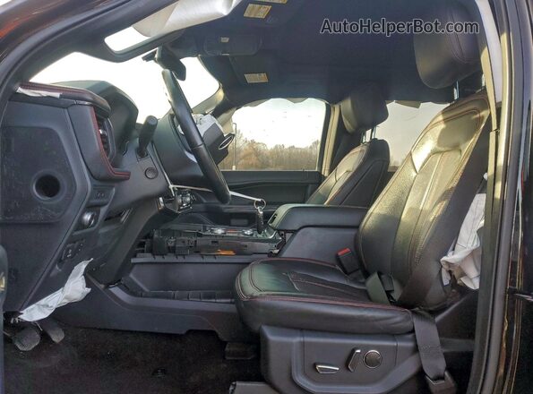 1FMJK2AT8NEA43946 2022 FORD EXPEDITION Black Вид салону спереду