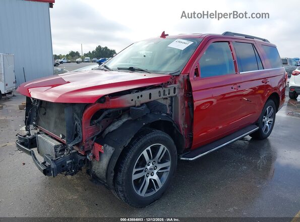 1FMJU1HT6NEA56463 2022 FORD EXPEDITION Красный Передняя левая четверть