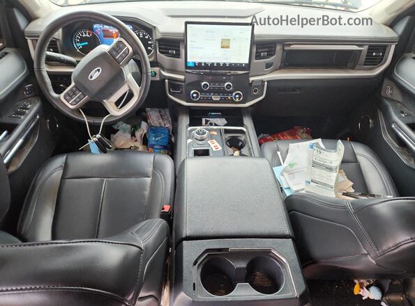 1FMJU1HT7NEA35895 2022 FORD EXPEDITION Black Widok deski rozdzielczej