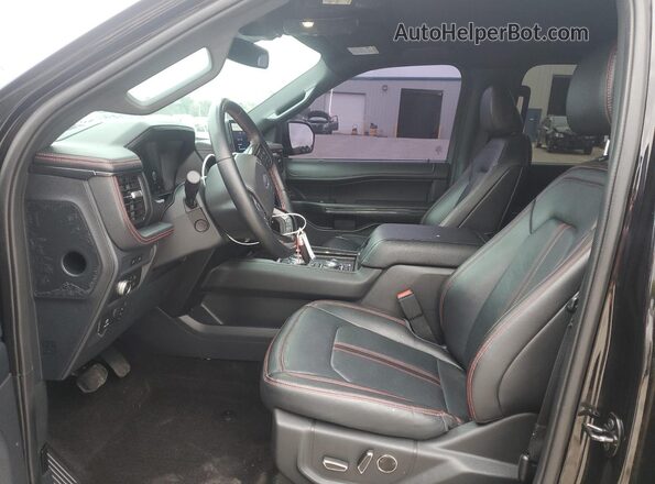 1FMJU2AT3NEA03655 2022 FORD EXPEDITION Black Widok wnętrza z przodu