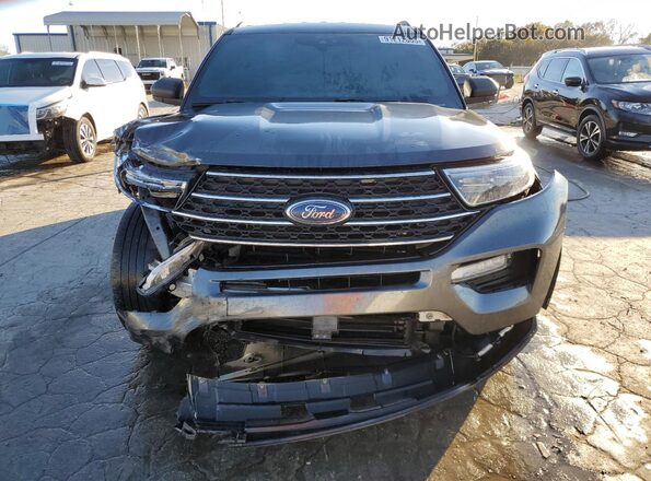 1FMSK7DH0LGA10191 2020 FORD FORD EXPLORER Gray Vista frontal