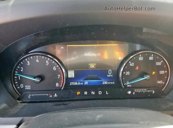1FMSK7DH0RGA35021 2024 FORD FORD EXPLORER Black Instrument cluster view
