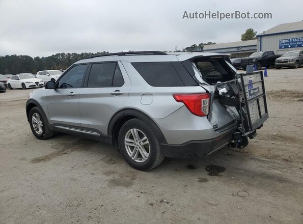 1FMSK7DH1PGA08228 2023 FORD FORD EXPLORER Silver Trasero izquierdo