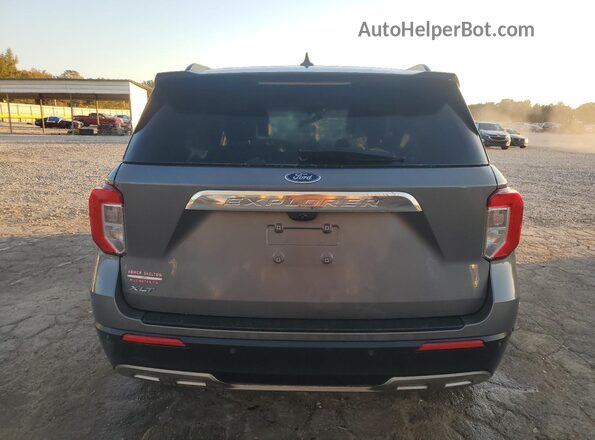 1FMSK7DH1RGA10886 2024 FORD FORD EXPLORER Charcoal Rear view