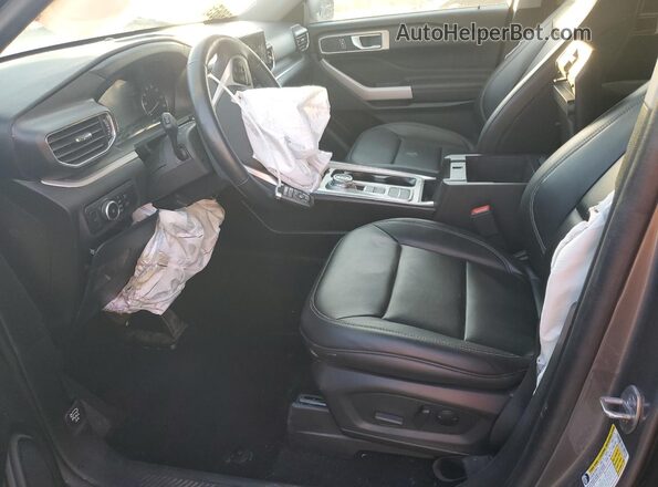 1FMSK7DH1RGA10886 2024 FORD FORD EXPLORER Charcoal Front interior view