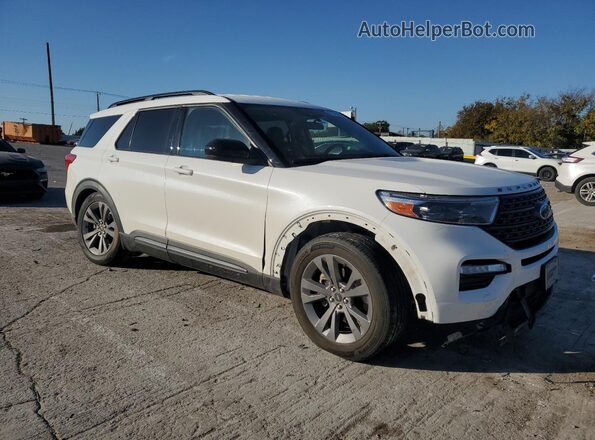 1FMSK7DH2NGC44819 2022 FORD FORD EXPLORER White Передня права чверть