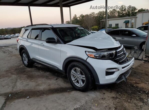 1FMSK7DH4LGB18202 2020 FORD FORD EXPLORER White Przód prawy